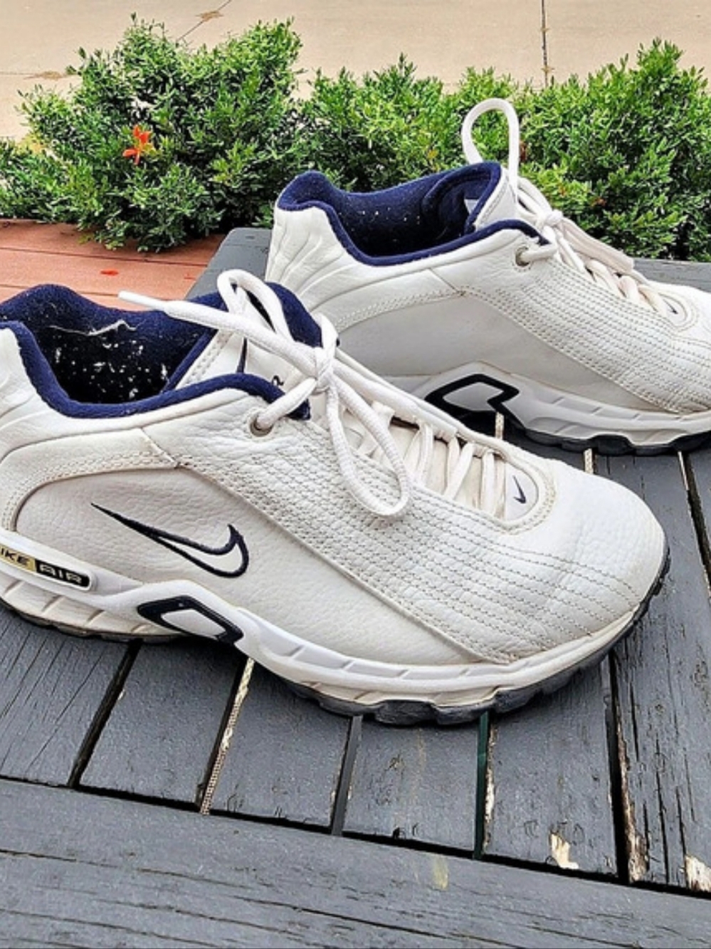 Vintage 2003 Nike Air Golf Shoes Men's US 7 (Style 306811-111)